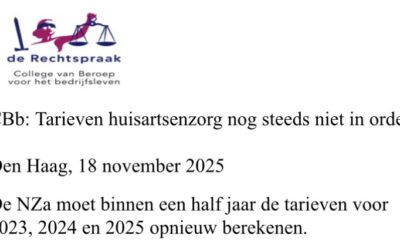 ‘Wij gaan niet over tarieven’ is geen houdbaar antwoord meer
