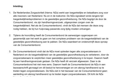 Juridische druk voor tijdige mentale zorg neemt toe