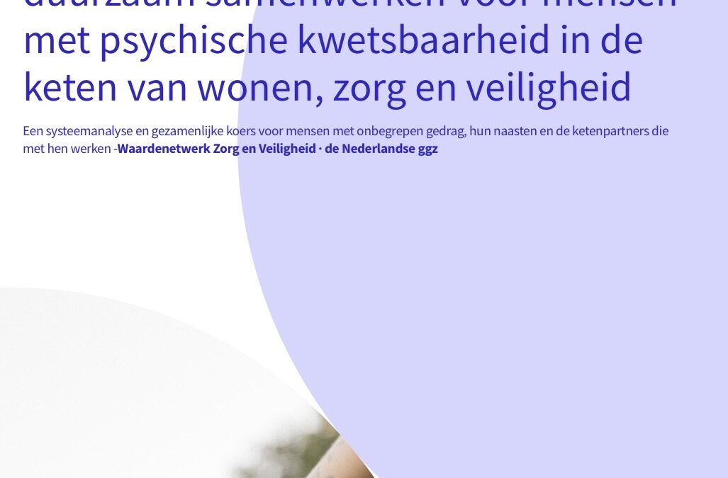 Ook voor zorgfinanciering geldt: blijvend nabij